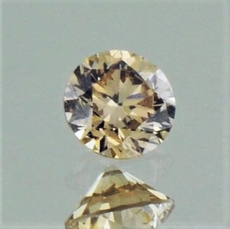 Farbdiamant, Brillant (0,35 ct.) aus Afrika Farbdiamant, Brillant (0,35 ct.) aus Afrika